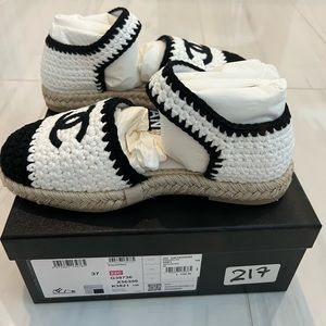 Chanel Espadrilles New In Box. Also has the   receipt of purchase.